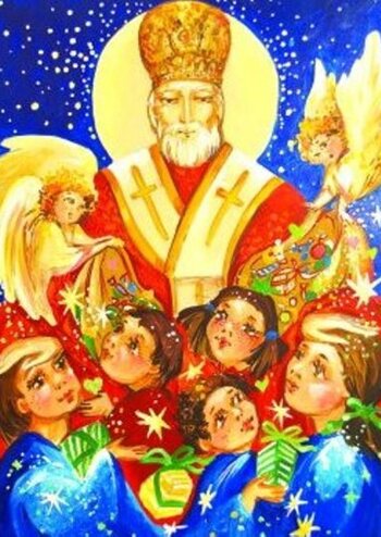 Хто, хто Миколая любить. Хорове свято